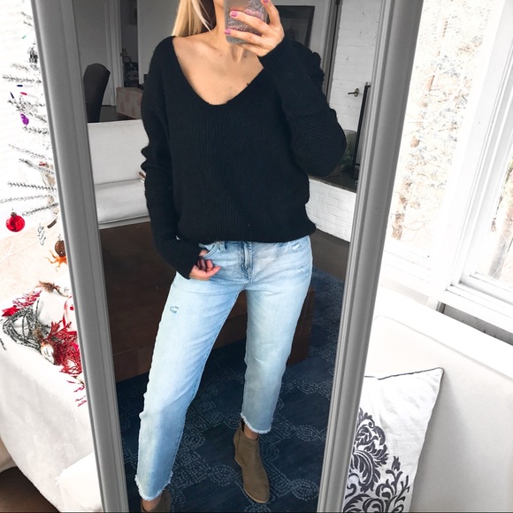 🆕 HIGH RISE STRAIGHT CROP BOYFRIEND JEANS! - Picture 4 of 8